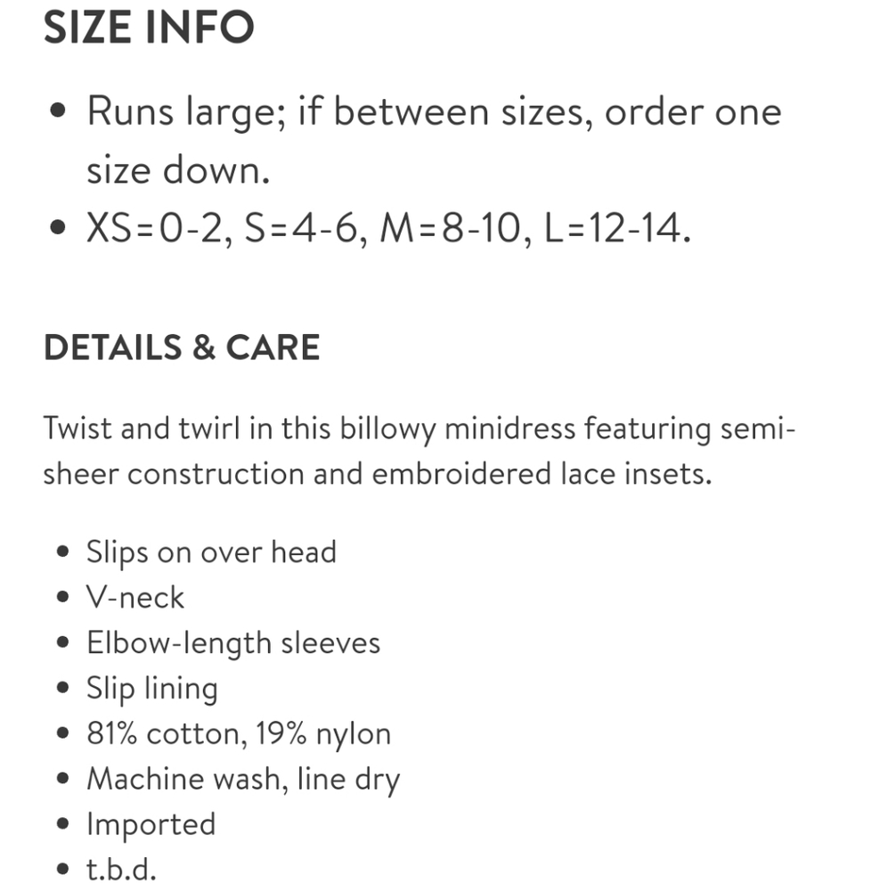Free People Berline Mesh Trapeze Mini Dress - Picture 9 of 10